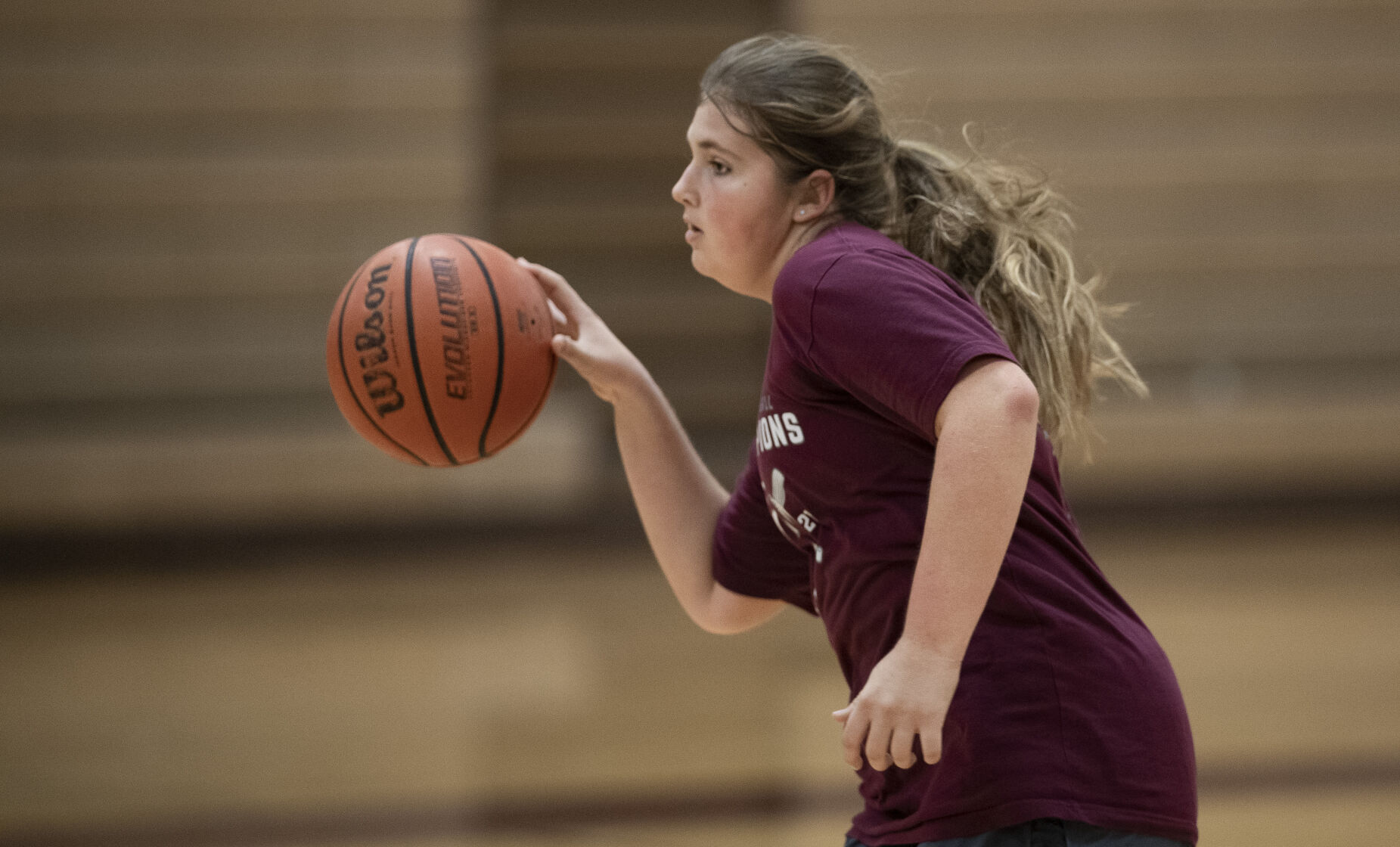 Lady Lancers basketball. 9.JPG